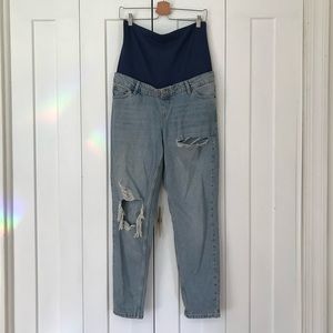 Topshop Vintage Mom Maternity over the belly jeans